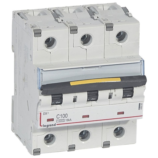 Електроавтомат DX³ 3П C 100A 16kA, Legrand
