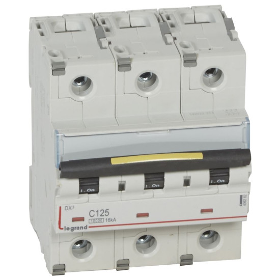 Ел.автомат DX³ 3П C 125A 16kA, Legrand