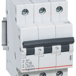 Електроавтомат RX³ 4,5кА 16А 3п C, Legrand