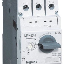 Автомат захисту двигуна MPX³ 63H 45,0-63,0A 50кА, Legrand