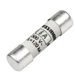 Плавкий запобіжник Eaton Moeller Cylindrical fuse 10x38 6A GG 500V AC