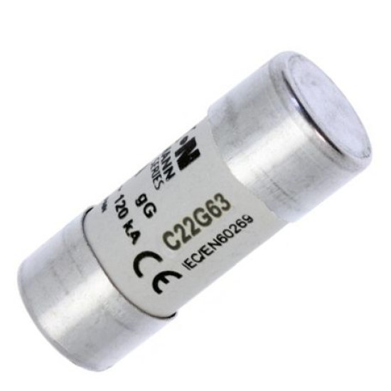 Плавкий запобіжник Eaton Moeller Cylindrical fuse 22x58 63A GG 690V AC