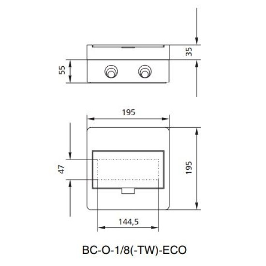 Щит Eaton Moeller BC-O-1/8-ECO
