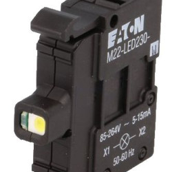 Сигнальна лампа Eaton Moeller M22-LED230-R (переднє кріплення)