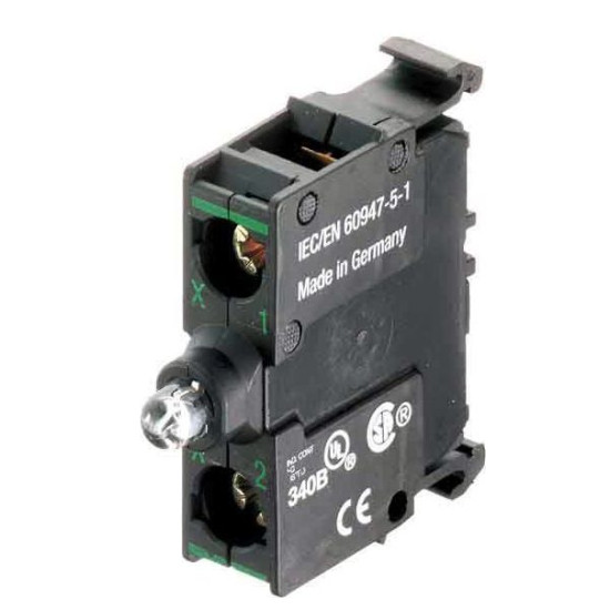 Сигнальна лампа Eaton Moeller M22-LEDC230-G (заднє кріплення)