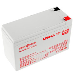 Акумулятор LogicPower LPM-GL 12-7 AH 12В