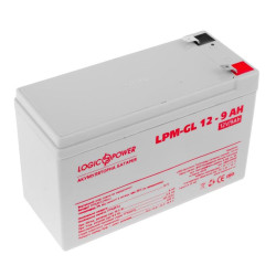 Акумулятор LogicPower LPM-GL 12-9 AH 12В