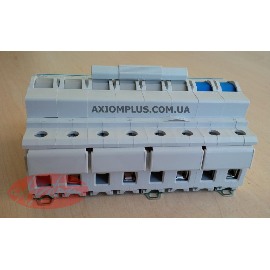 Перемикач Hager SF463 I-0-II 3+N 63А/400В 8м