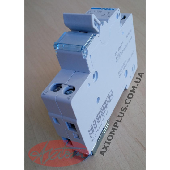Перемикач Hager SFT125 1P 25А/230В 1м I-0-II