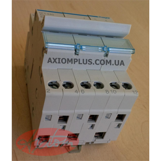 Перемикач Hager SFT340 3P 40А/230В 3м I-0-II