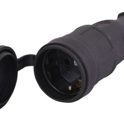 Силовий роз'єм на кабель Lezard 106-0400-0102 (2Р+РЕ) 1х16А 220-240V