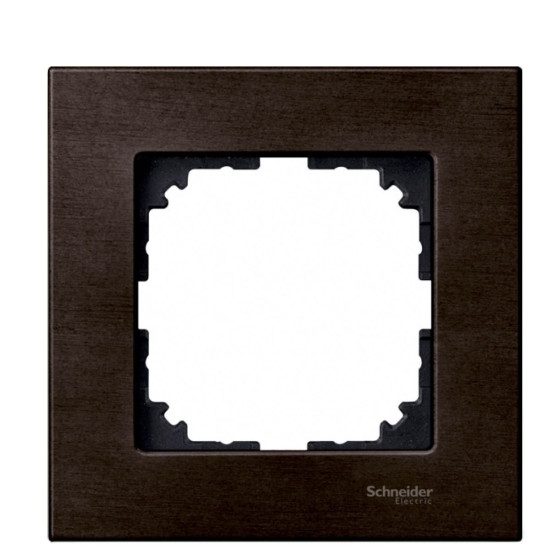 Рамка одинарна M-ELEGANCE wood Венге Merten, MTN4051-3471
