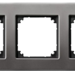 Рамка потрійна M-ELEGANCE metal родій Merten, MTN403314