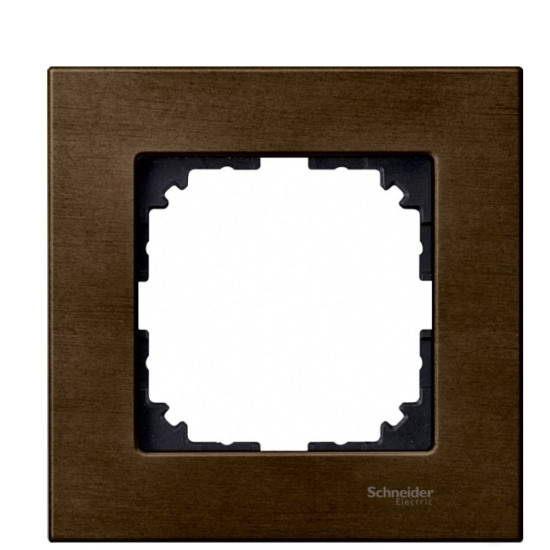 Рамка одинарна M-ELEGANCE wood горіх Merten, MTN4051-3473