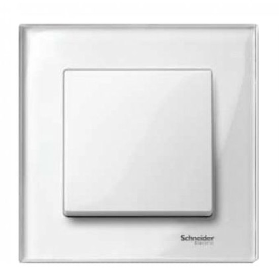 Рамка одинарна M-ELEGANCE glass Діамант Merten, MTN404119