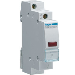 Сигнальна лампа SVN 132, червона, Hager