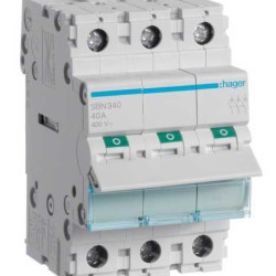 Вимикач навантаження Hager SBN340 3P 40А/400В 3м